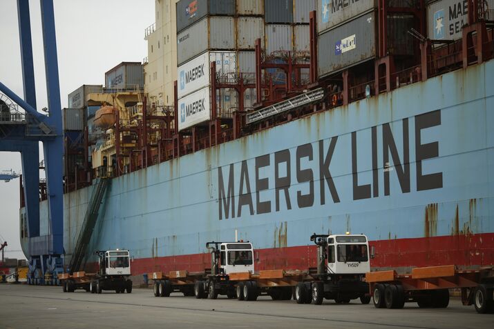 Operations At The Port Of Charleston Ahead Of International Trade Balance Figures