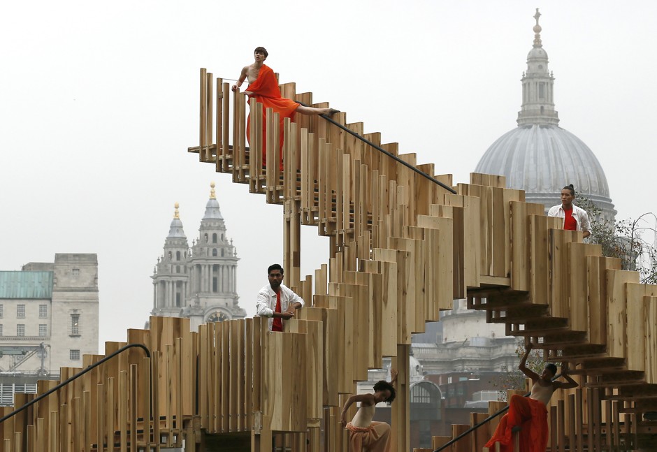 An installation created for the London Design Festival in 2013.