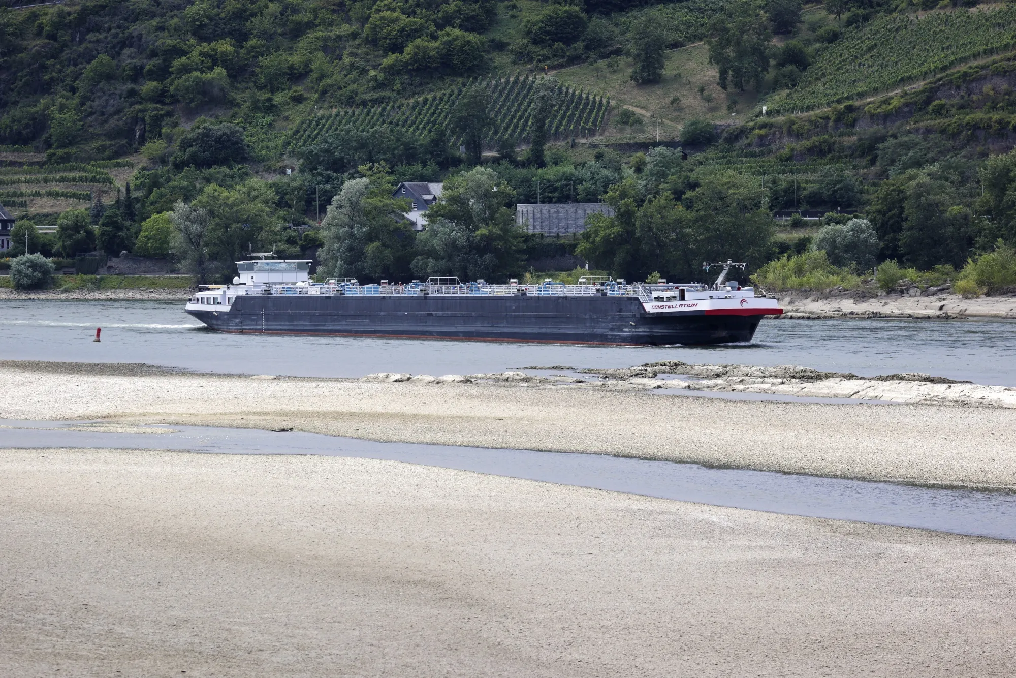 Rhine River water levels have fallen so low that it may&nbsp;effectively close&nbsp;soon.