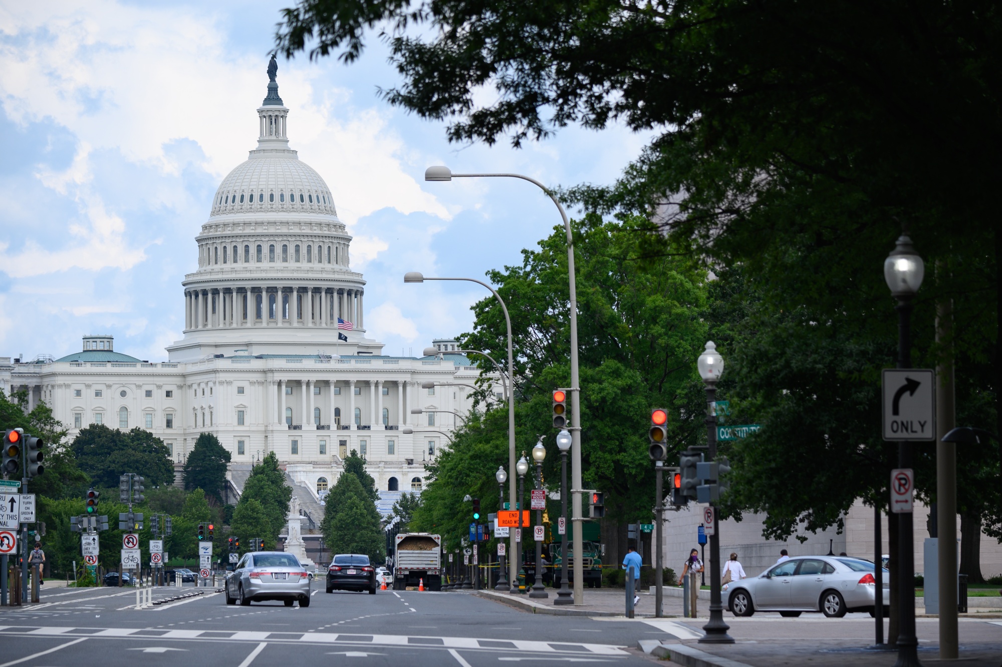 The U.S. Capitol in Washington, D.C., U.S., on Aug. 14
