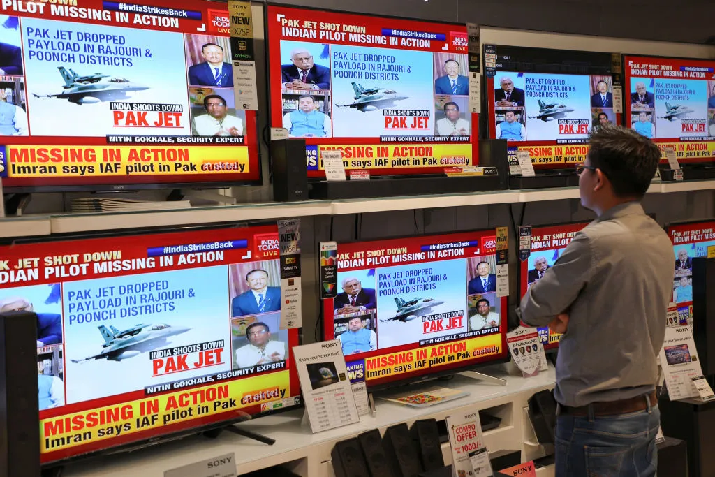 TV channels vie&nbsp;with each other to be more patriotic.