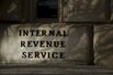 Views Of The IRS Headquarters During Tax Filing Season