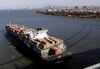 The Northern Jubilee container ship sails under the Verrazzano-Narrows Bridge in New York, U.S., on Sunday, Nov. 3, 2019. President Donald Trump said that the U.S. hasn't agreed to roll back all tariffs on China, muddying hopes raised by China and even some of his own aides that the U.S. was ready to lift some tariffs to secure a trade deal.