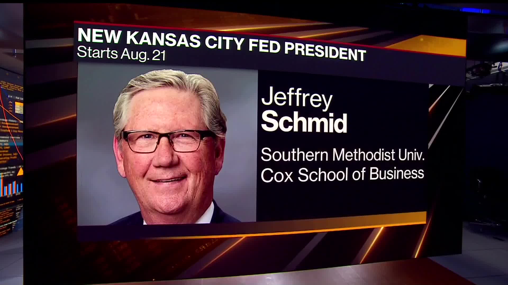 Watch Kansas City Fed Names Veteran Banker Schmid As President - Bloomberg