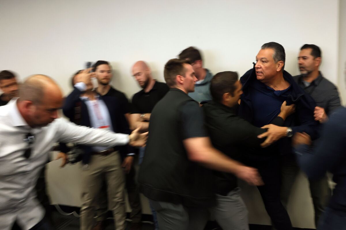 Sen. Padilla Detained at Noem DHS Event in LA