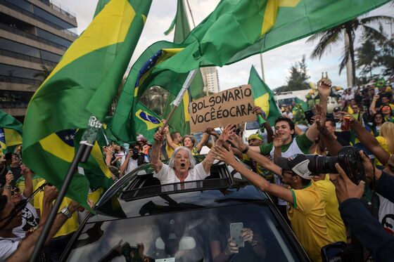 Brazil Far-Right Candidate Takes Strong Lead in Vote Tally