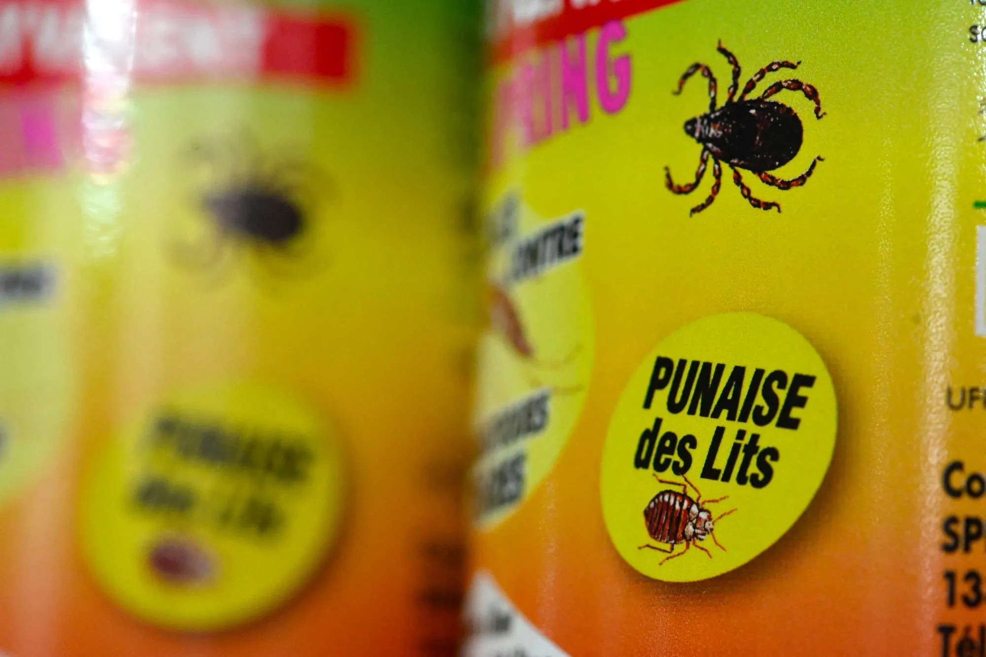 A product used to eradicate bedbugs in Paris.