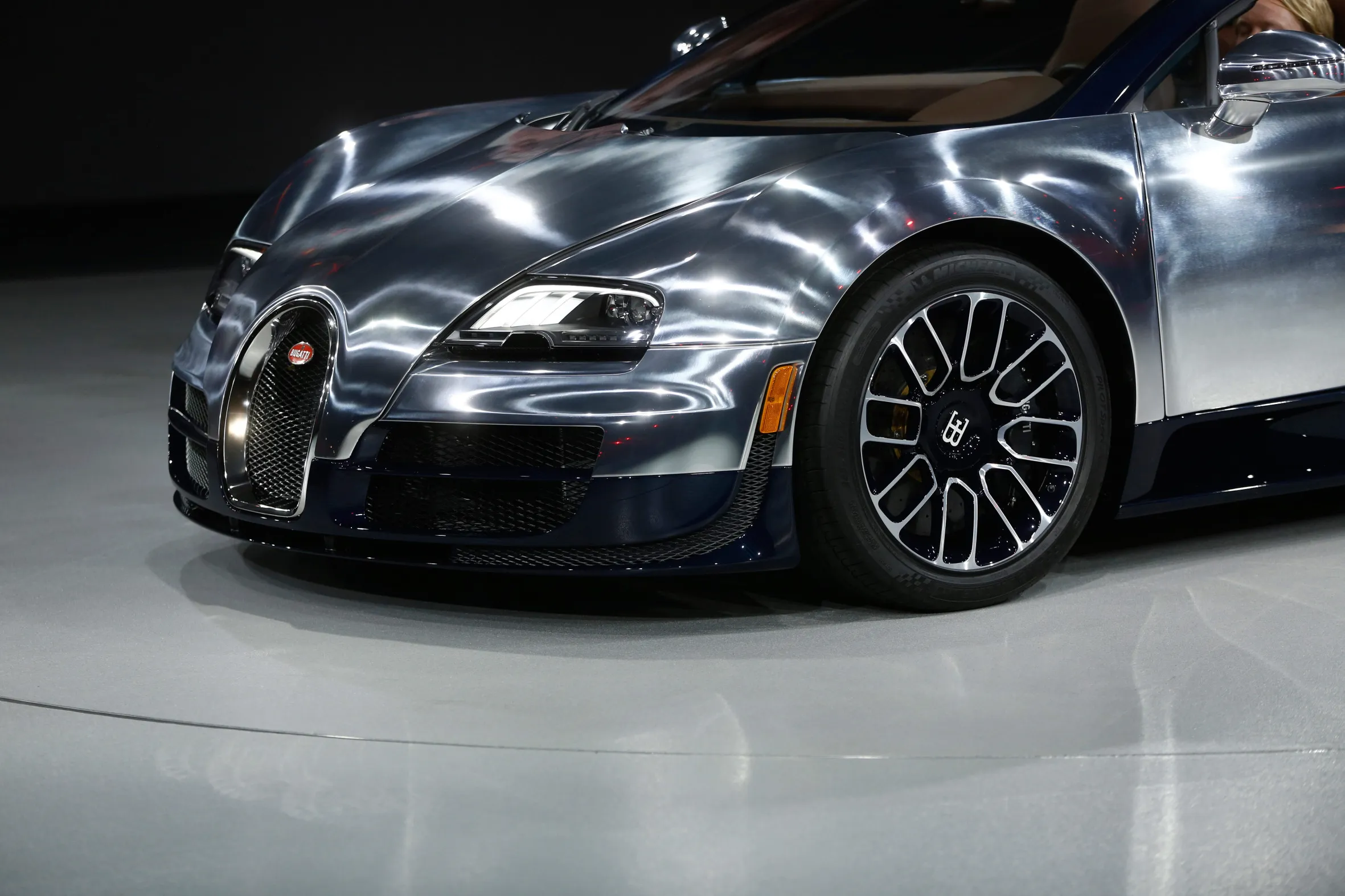 Bugatti's Veyron automobile.
