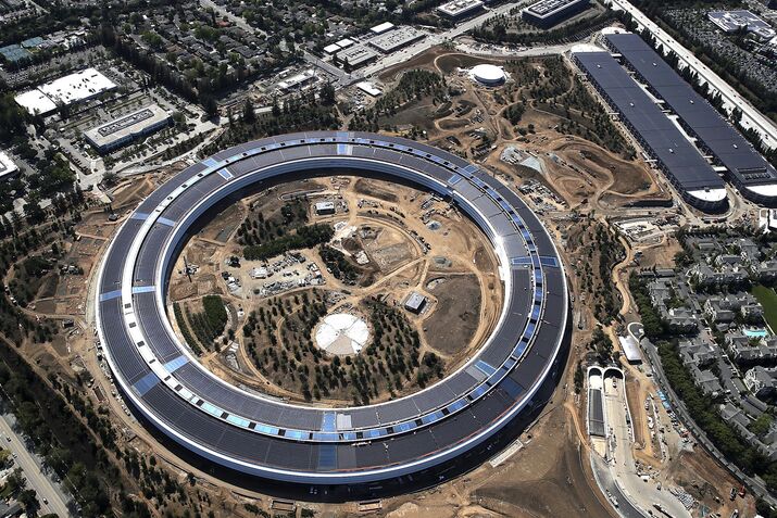 Apple's New Headquarters Near Completion