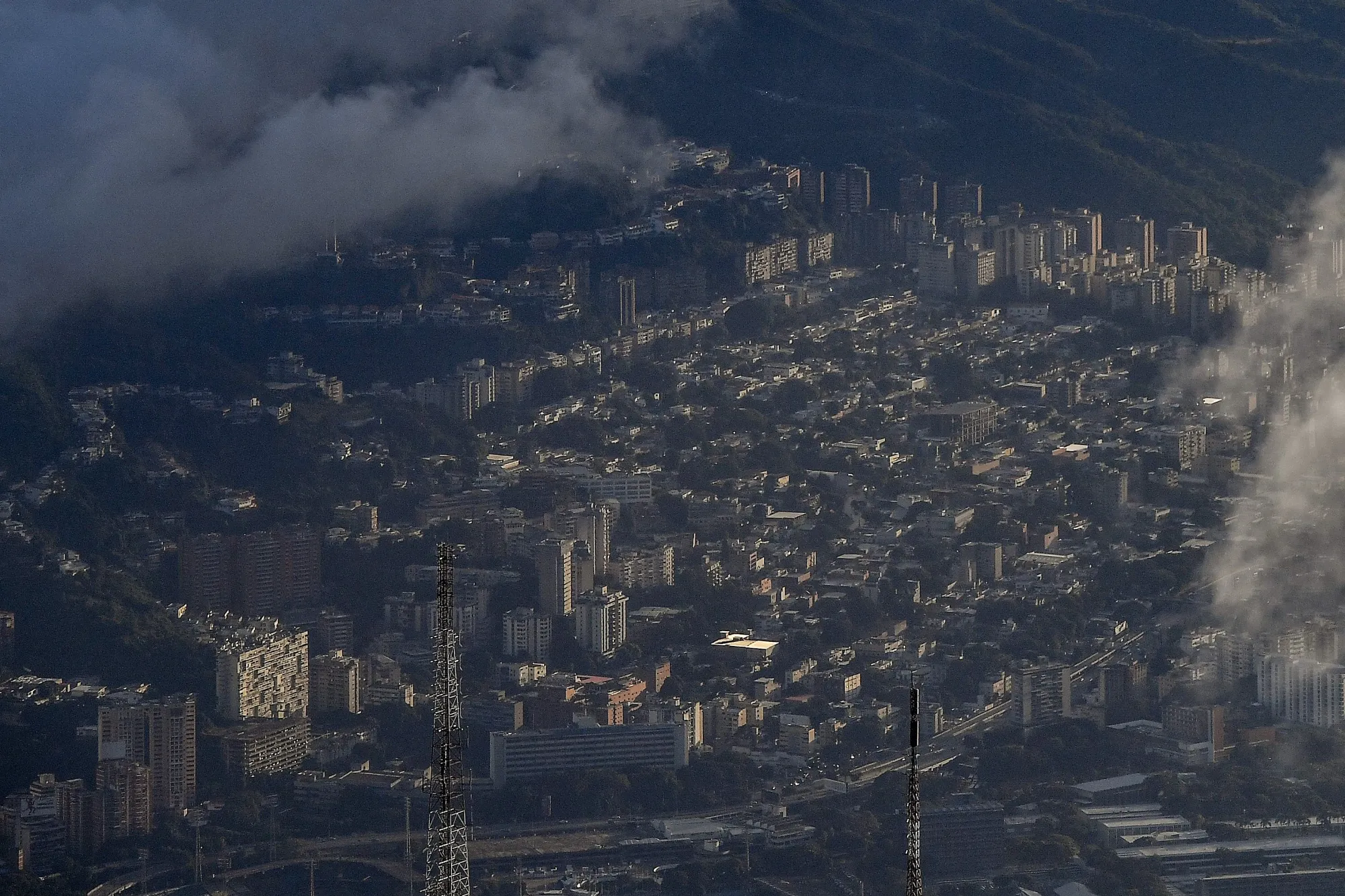 Buildings in Caracas, Venezuela, on Monday, Nov. 21, 2022.&nbsp;