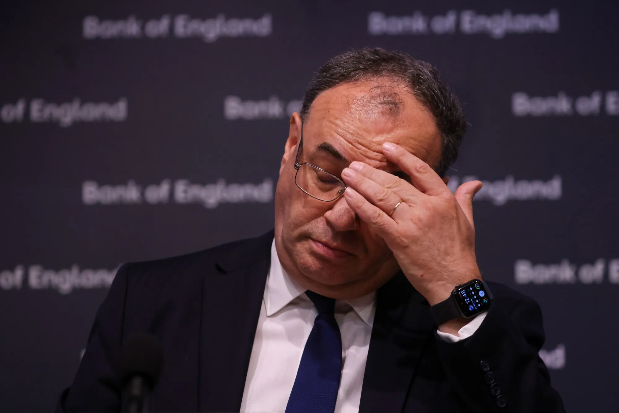 Traders aren’t buying the story Andrew Bailey is selling.