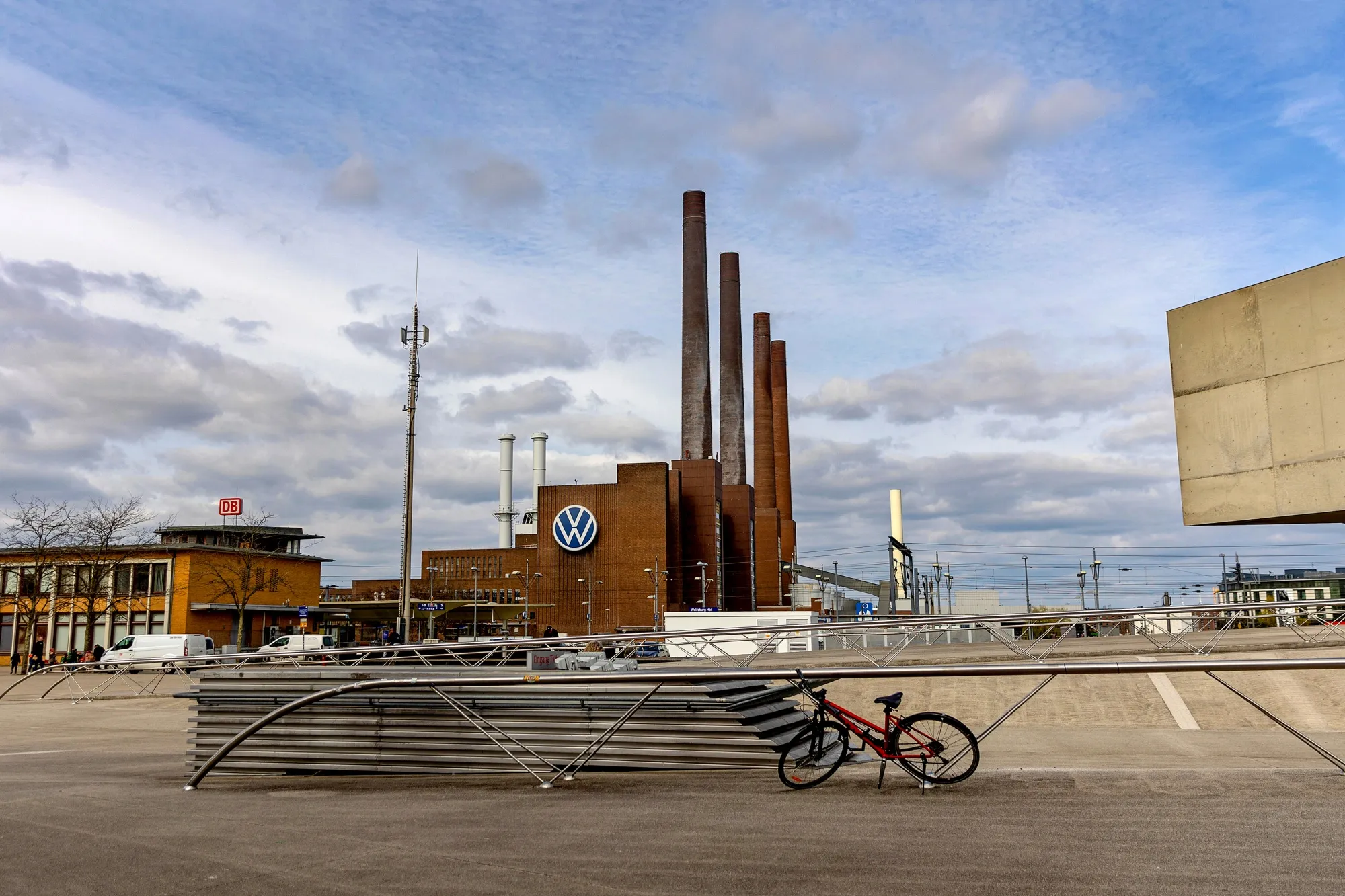 The Volkswagen AG headquarters and auto plant in Wolfsburg, Germany in March.
