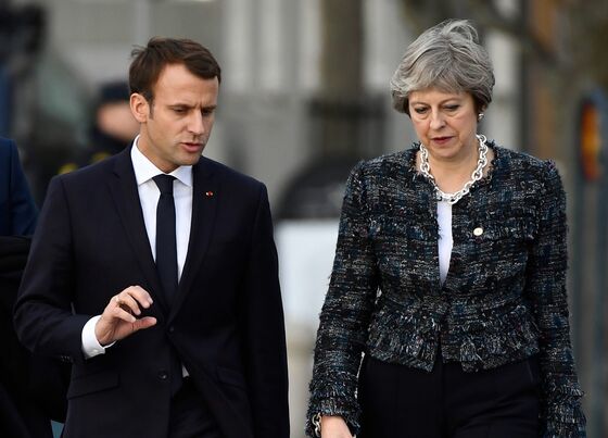 U.K. Sees Macron as Key to Getting Brexit Deal With EU