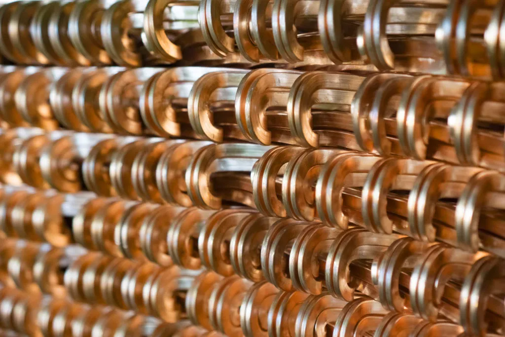 Metals lead the way down.