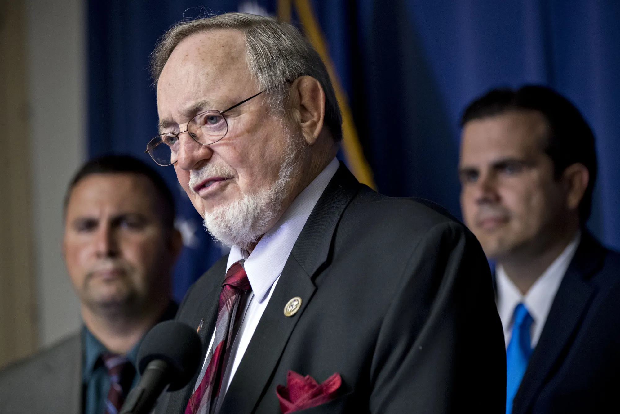 Representative Don Young in Washington, D.C. in 2017.