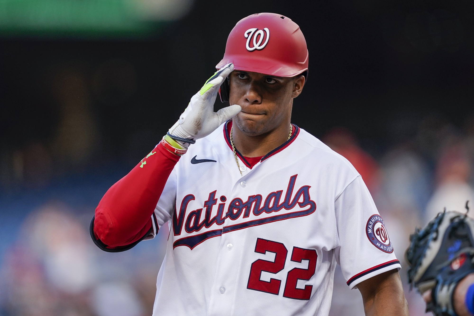 Soto homers as Nationals end 9-game skid, defeat Braves 7-3