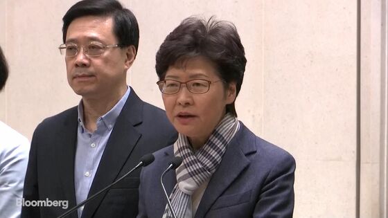 Lam Condemns Violence, Won’t Give In to Demands: Hong Kong Update