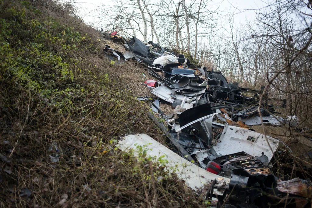 An illegal dump near Warsaw.&nbsp;