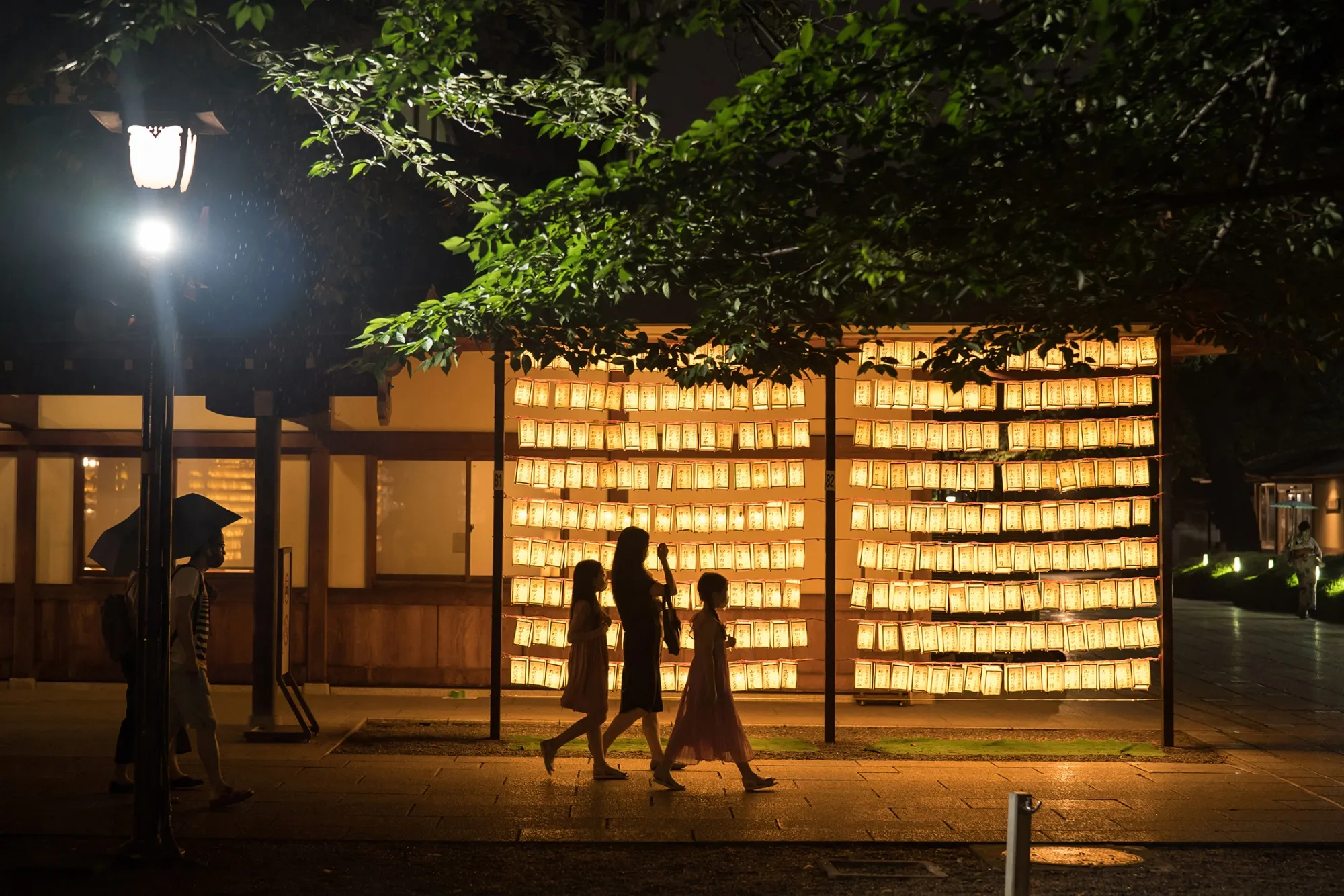 The Yasukuni Shrine in Tokyo.