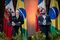 President Boric Hosts Brazilian Counterpart Lula At La Moneda