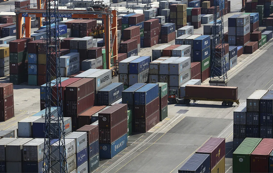 Shipping Operations At Slovenia's Container Port Operated By Luka Koper d.d.