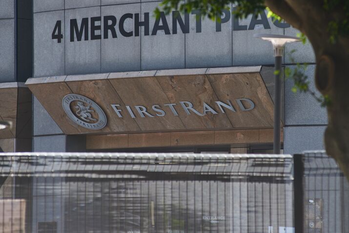 FirstRand Ltd. And FNB Bank Offices in Johannesburg