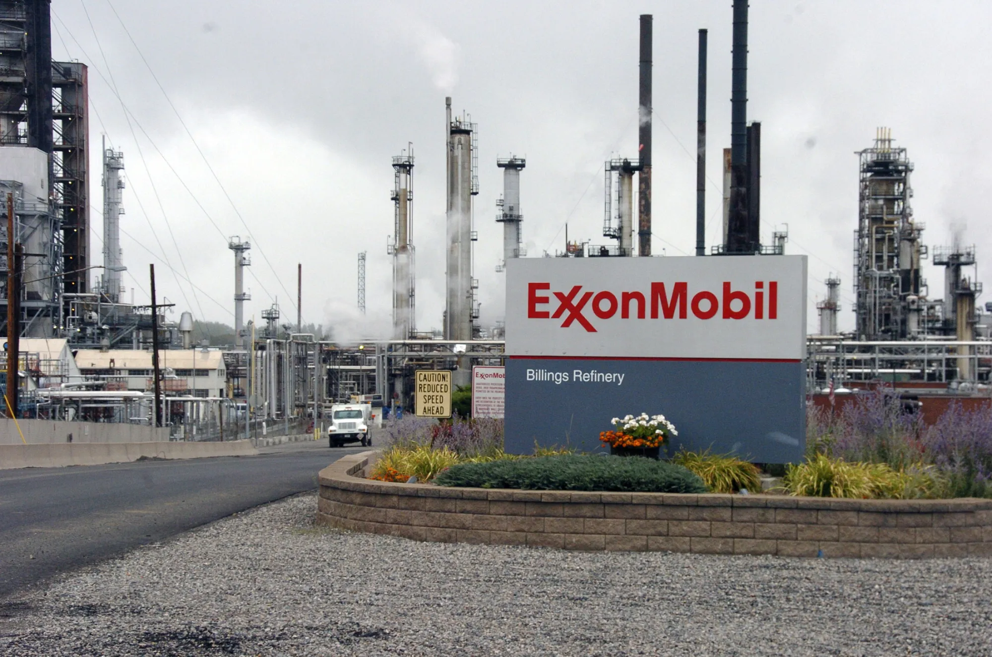 Exxon Mobil's Billings Refinery in Billings, Montana, on Sept. 21, 2016.
