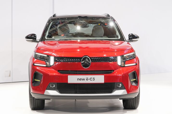 Stellantis NV Launch New Electric Citroen E-C3 Vehicle
