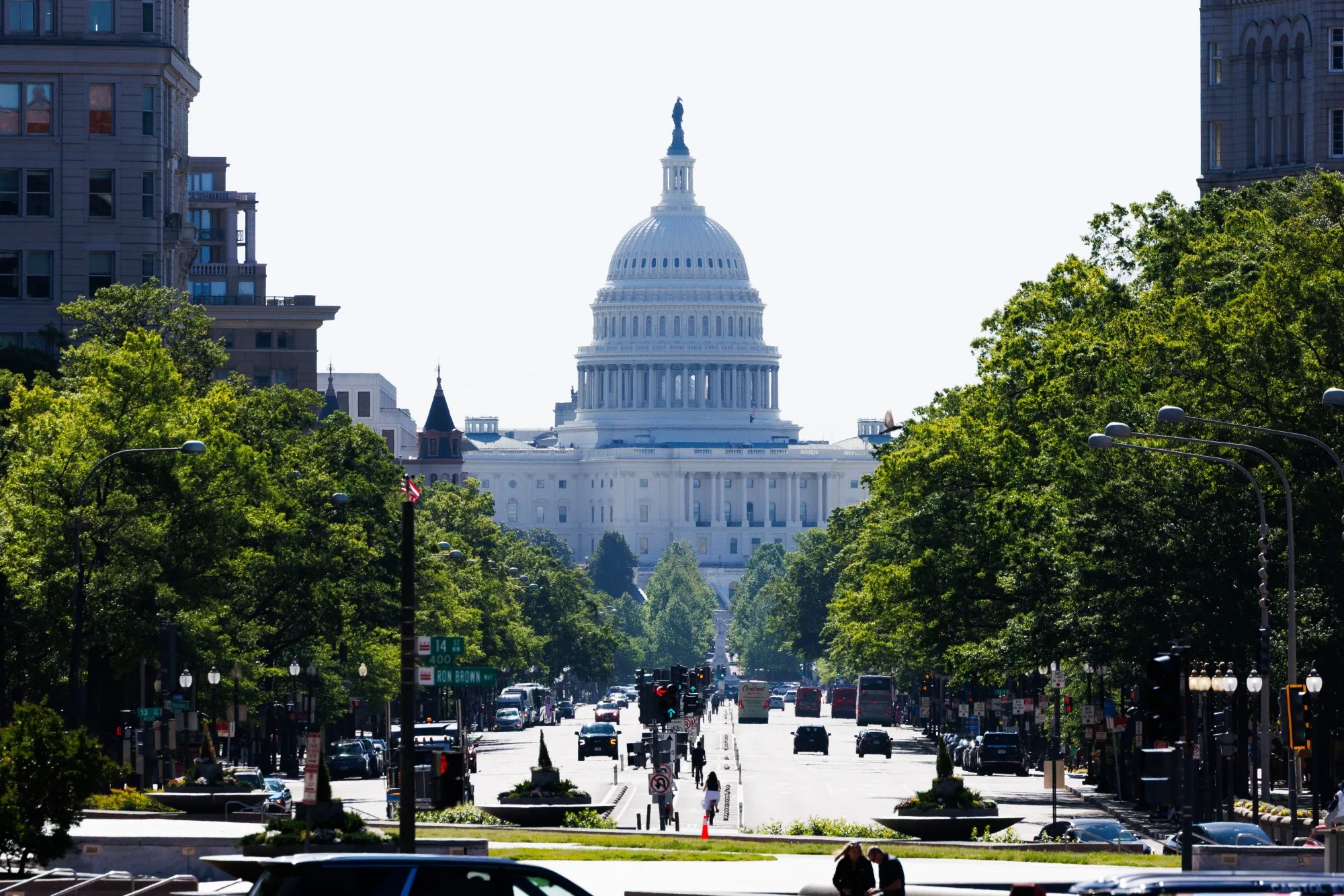 The US Capitol in Washington.