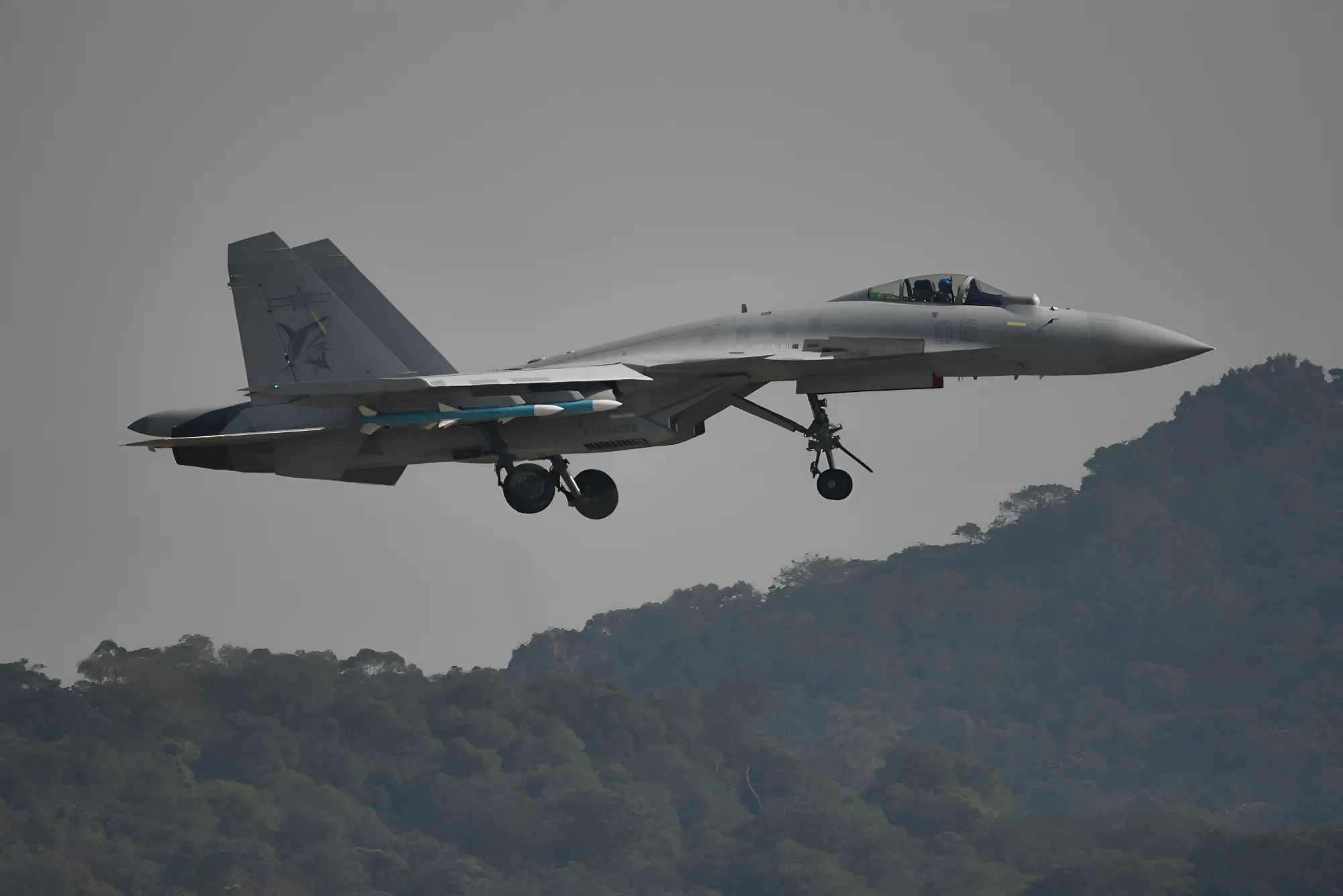 A J-15T jet in 2024.