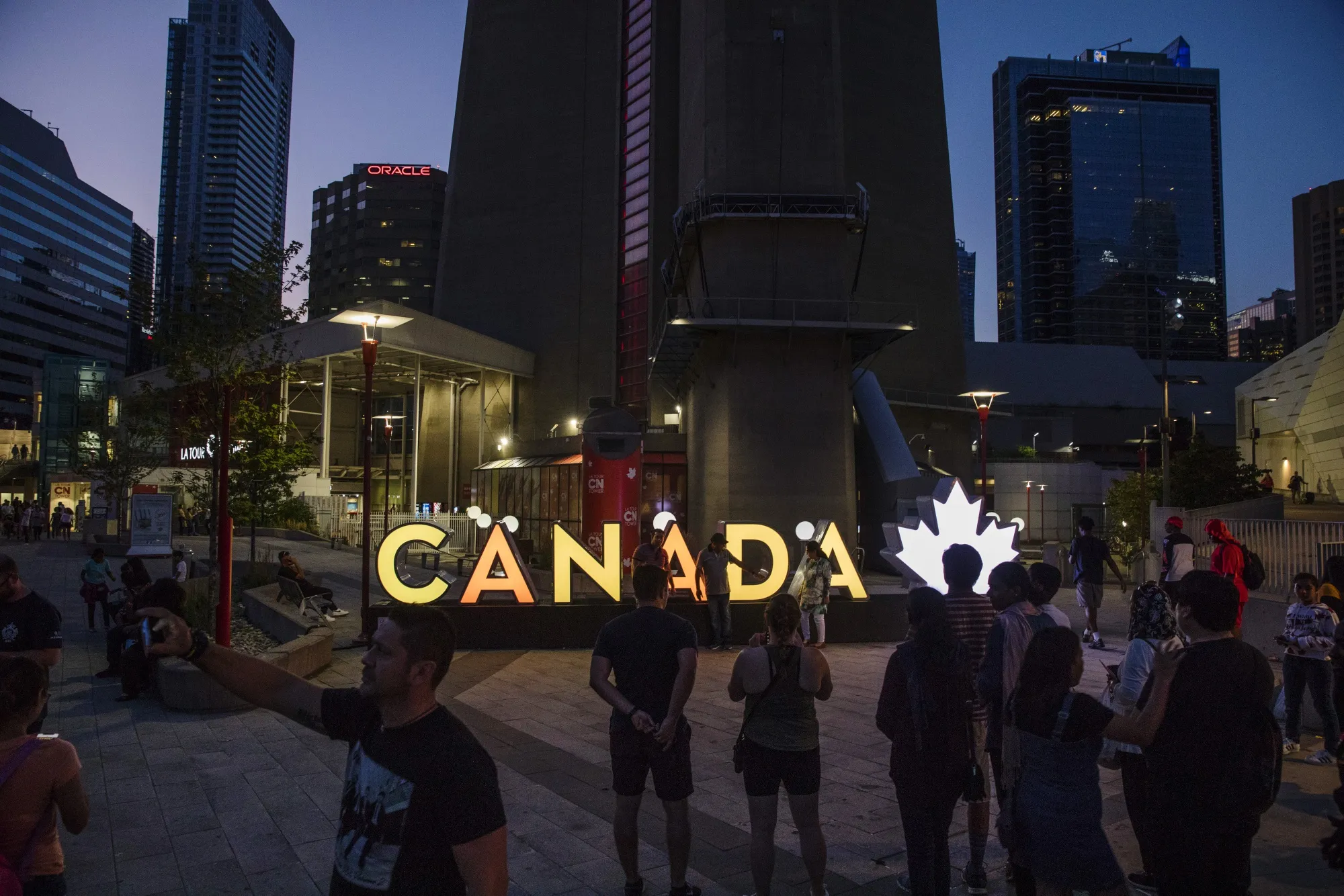 Views Of Canada's Most Populous City Ahead Of GDP Figures