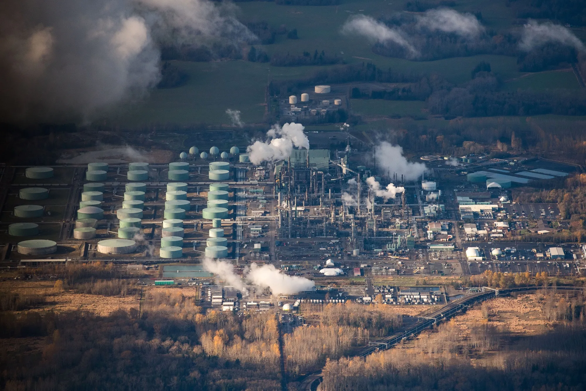 BP Plc Cherry Point Refinery near Blaine, Washington.&nbsp;