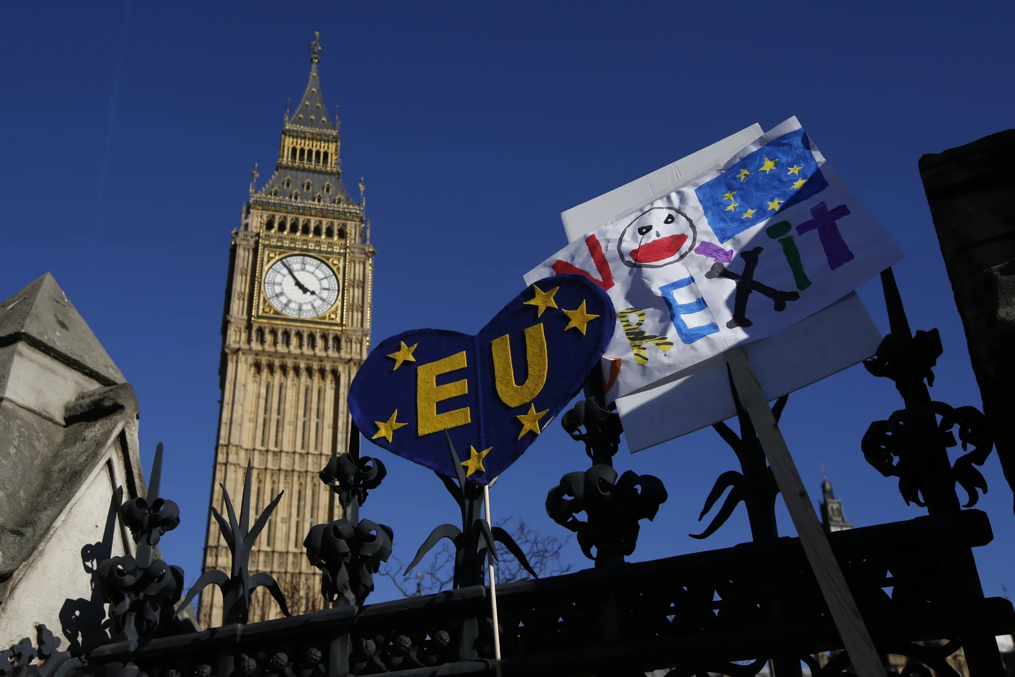 Protesters Demonstrate In A Unite For Europe March