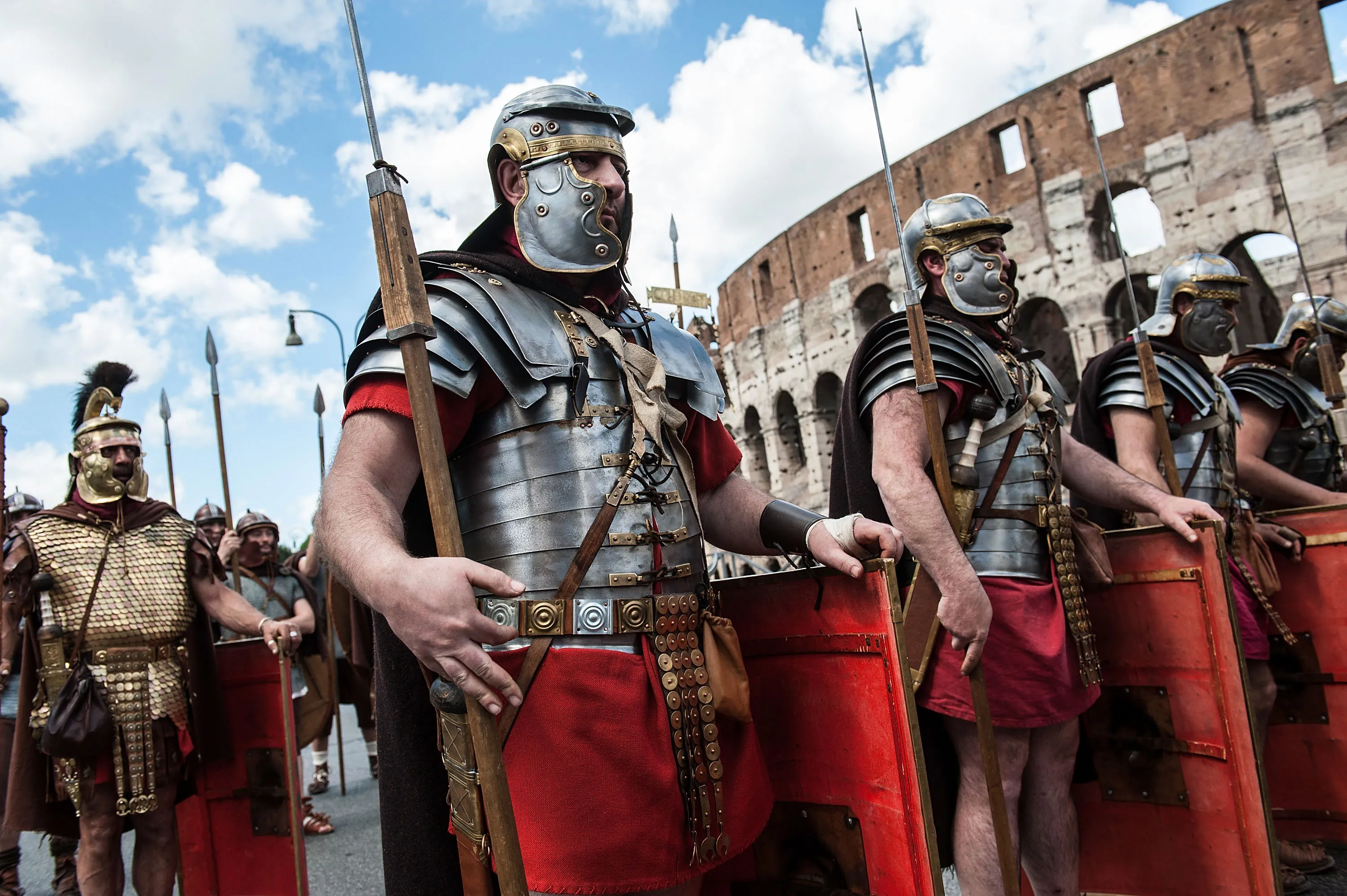 The Roman Empire offered a “viaticum” to military recruits worth a few gold coins.&nbsp;