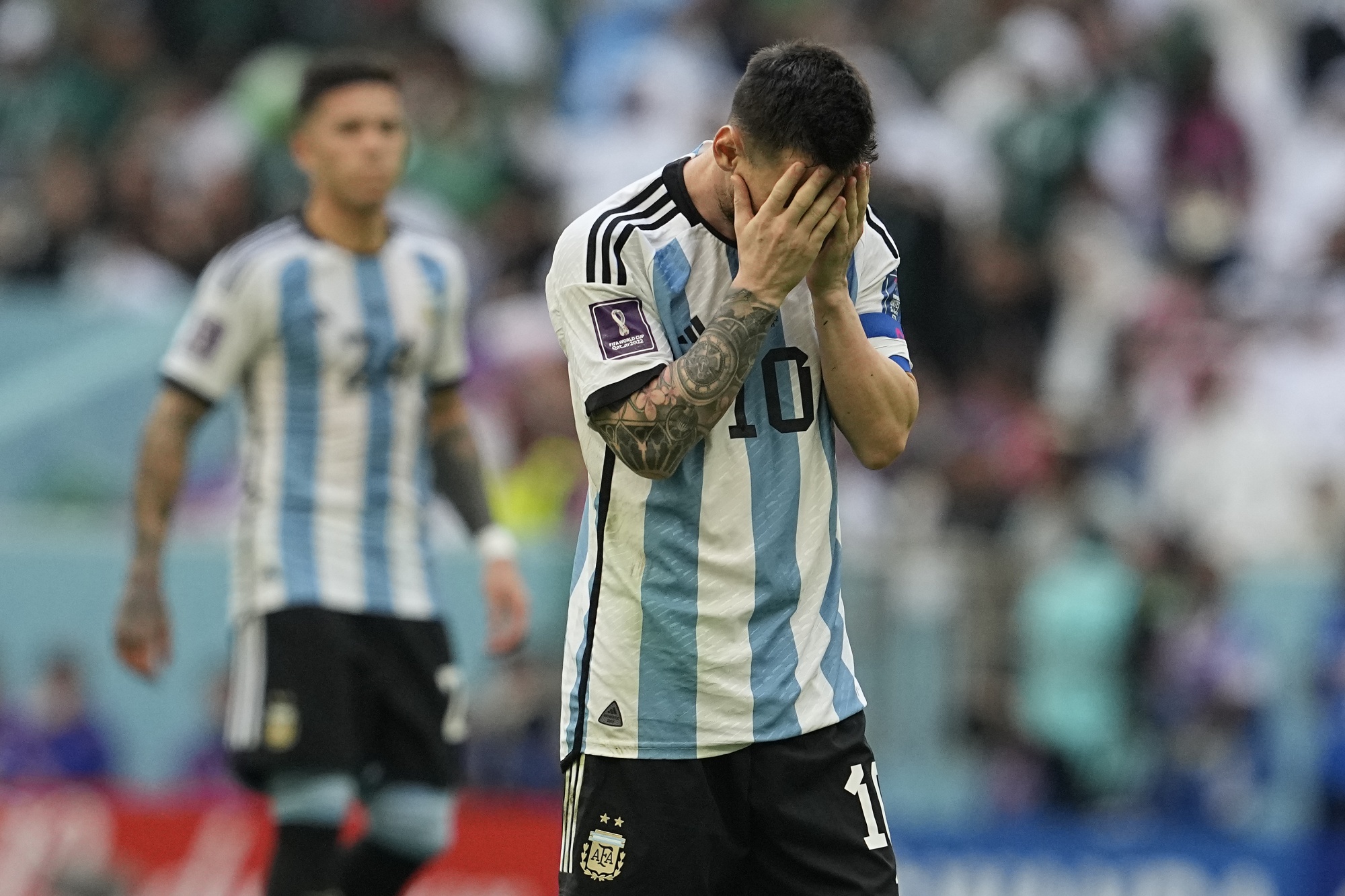 Argentina's Lionel Messi says he wants to continue 'living a few more games  being world champion