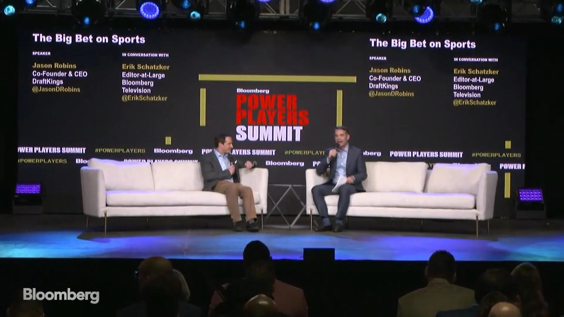Watch DraftKings CEO Says Now Is Right Time to Go Public - Bloomberg