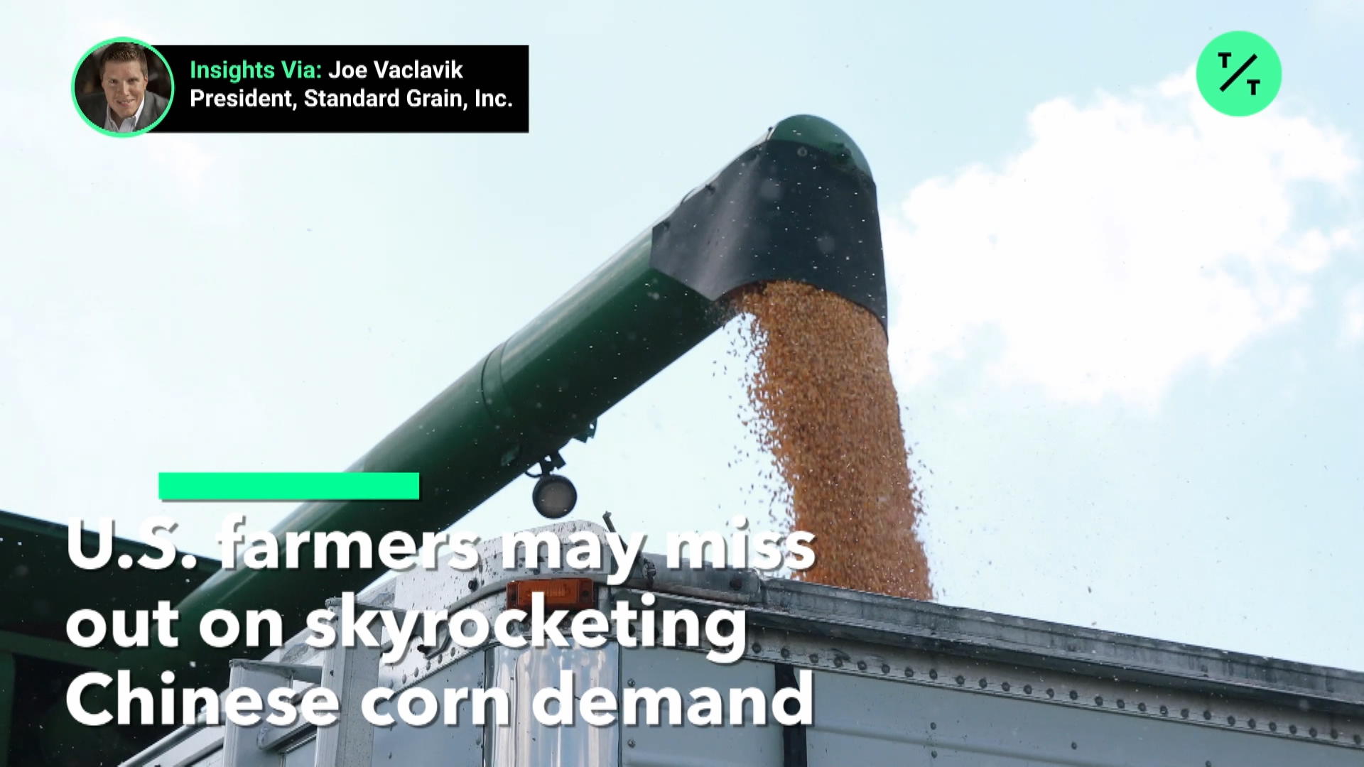 Watch Corn Demand - Bloomberg