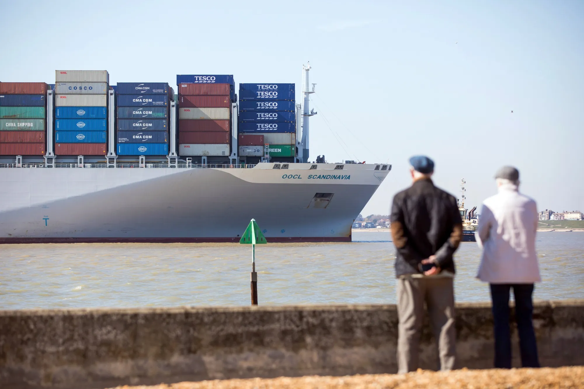 Shipping At The Port of Felixstowe Ltd. As U.K. Brings In Law May Shut Ports 