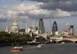 Skyline of London's Financial District