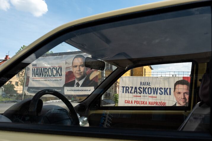 Presidential Candidate Rafal Trzaskowski Ahead of Polish Elections