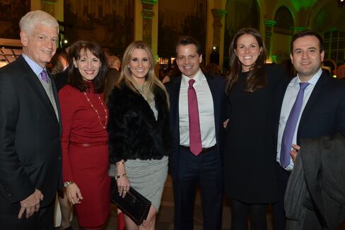 Mario Gabelli, Regina Pitaro, Deirdre and Anthony Scaramucci, Kelly O’Connor and Victor Oviedo