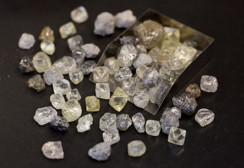 Russia’s Alrosa is the world’s biggest diamond producer by volume.