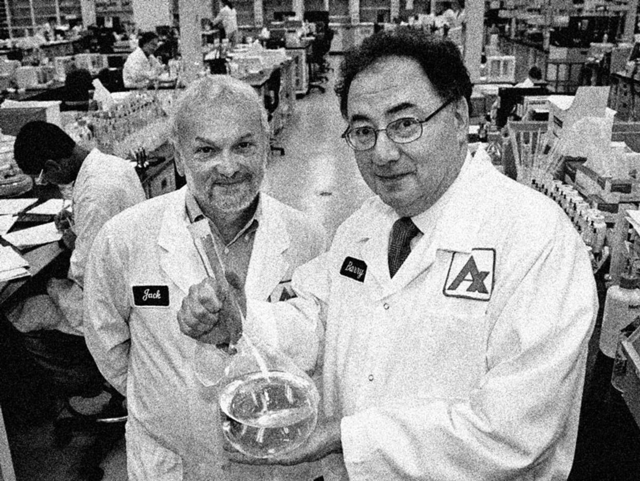 Kay and Sherman in 1999