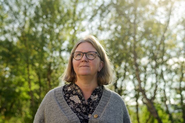 Camilla Carlsen, the curator of The Borderland Museum.