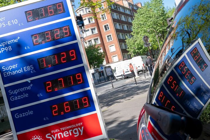 FRANCE-PARIS-FUEL-PRICES-ECONOMY-STATION