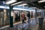 NYC Streets Flooded And Subways Snarled by Morning Downpour