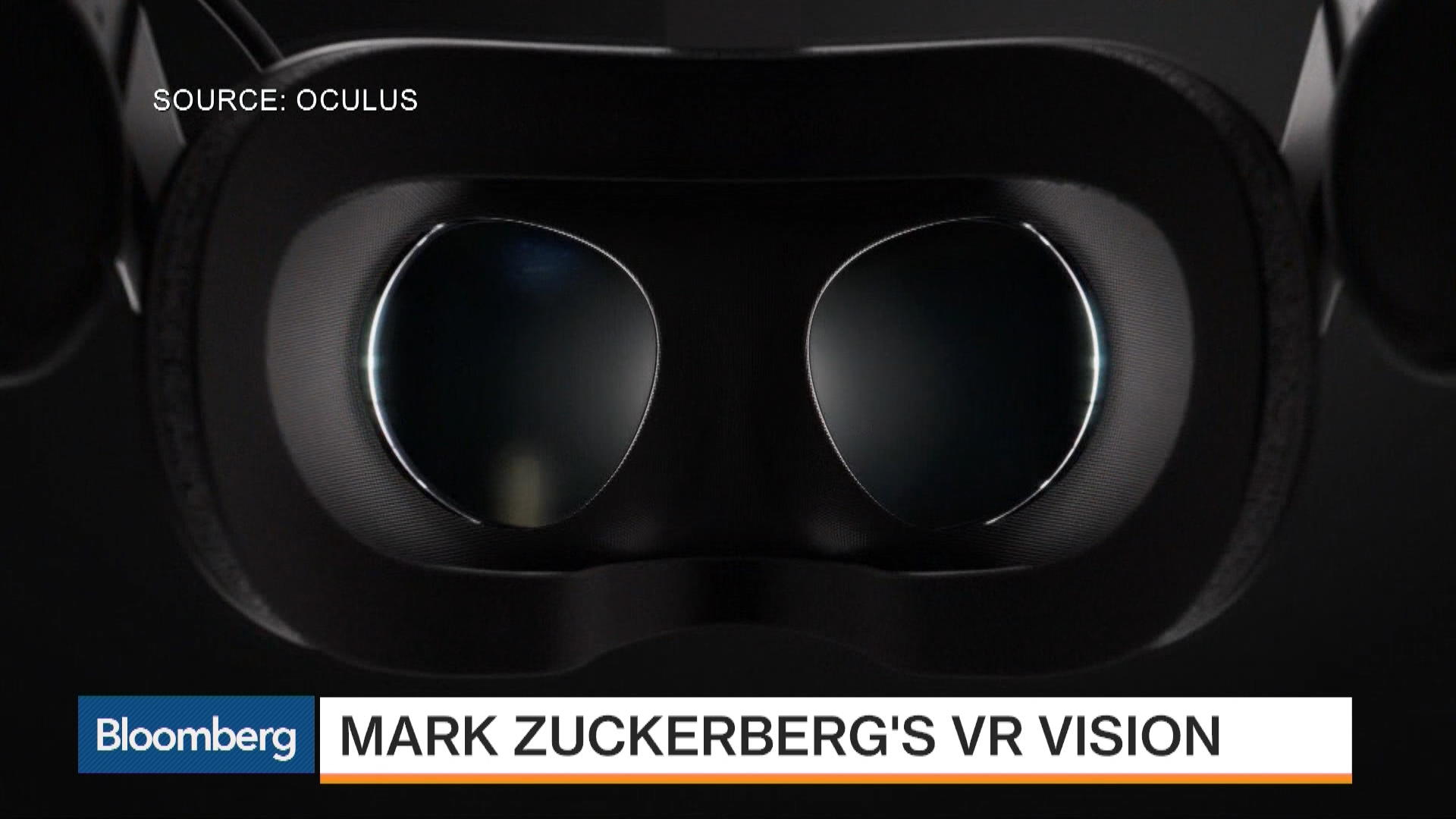 Watch Mark Zuckerberg's Virtual Reality Vision - Bloomberg