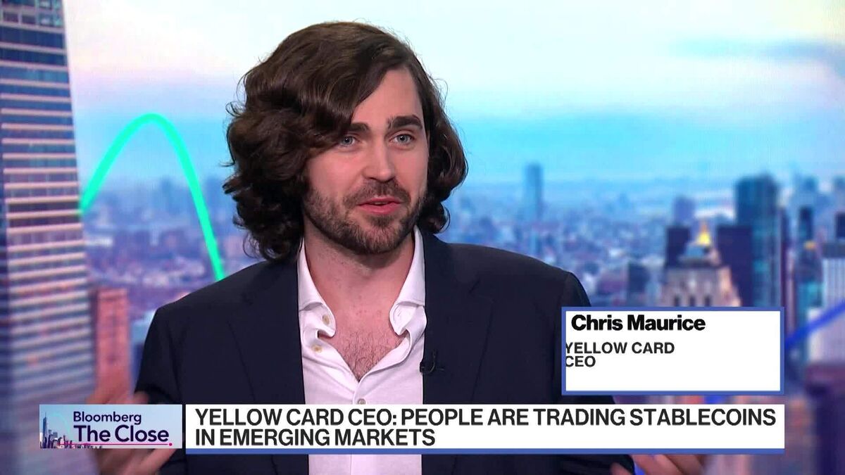 ⚫️ BLOOMBERG: "Chris Maurice di Yellow Card: Le stablecoin come chiave per l'accesso ai dollari nei mercati emergenti"