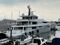 Yacht Event, owned by Evergrande chairm, parked in Hong Kong.