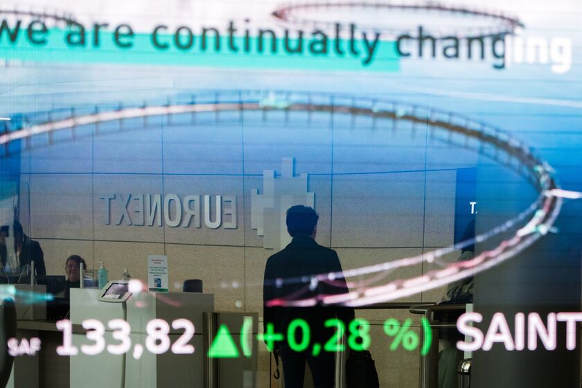 Euronext NV Exchange as Traders Assess Response to SVB Bank Collapse